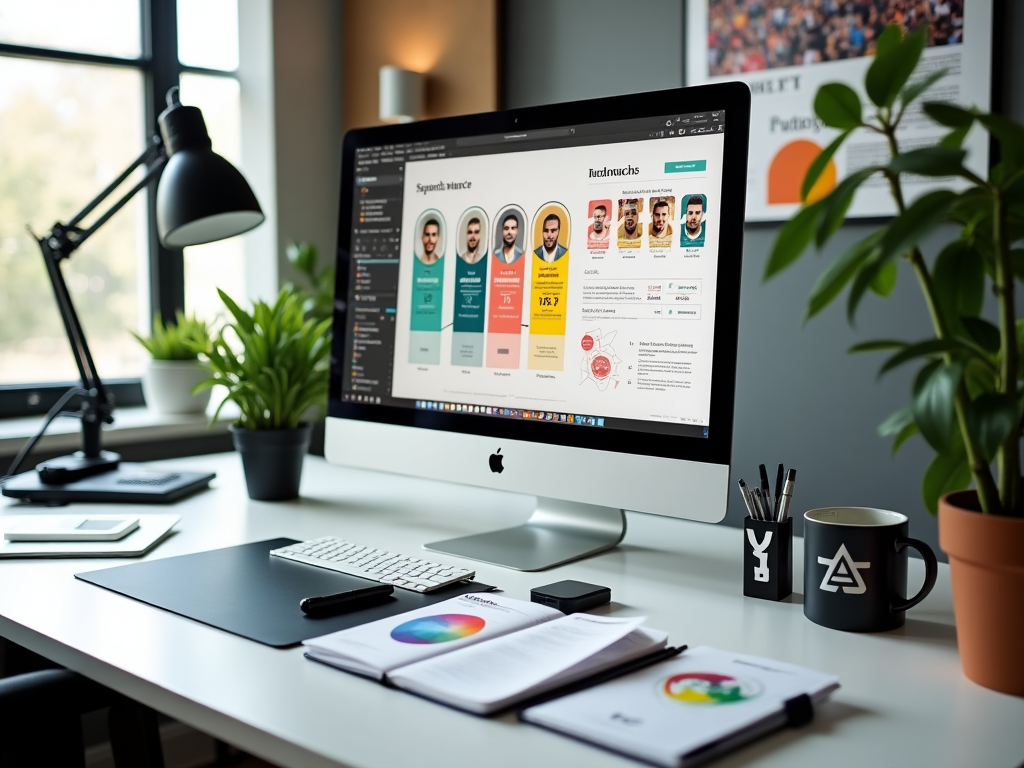 Infographic design process